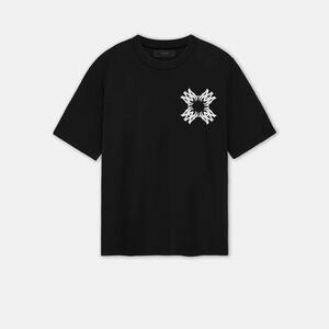 AMIRI Black T-Shirt with White Logo